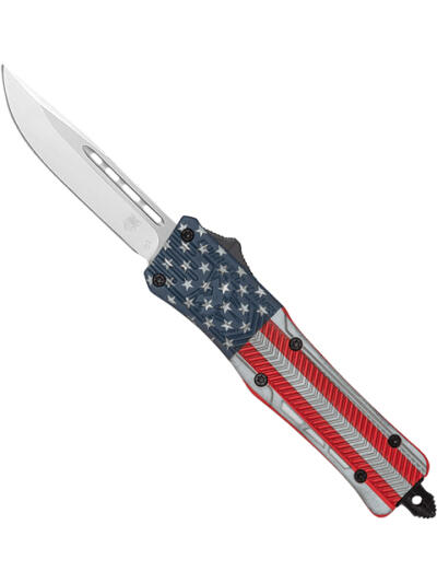 COBRATEC MEDIUM CTK1 OTF - AMERICAN FLAG 3" DROP POINT