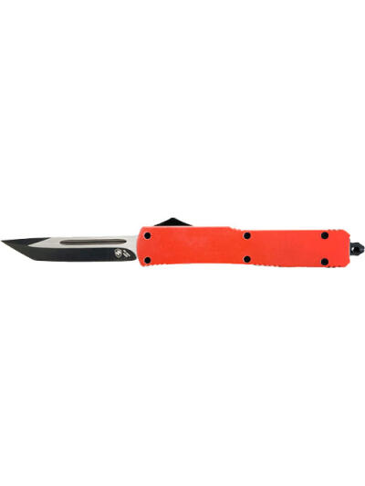 TEMPLAR KNIFE SLIM OTF BLAZE - ORANGE 3.1" BLACK TANTO
