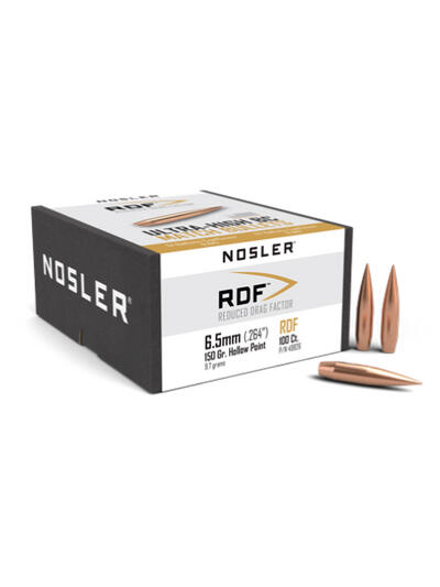 NOS RDF 6.5MM 150GR HPBT 100/3