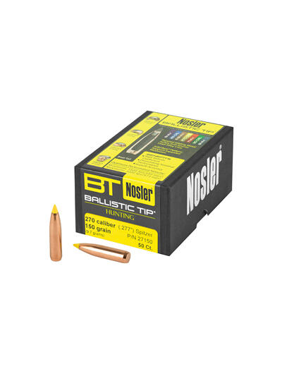 NOSLER 270 CAL 150GR 50CT