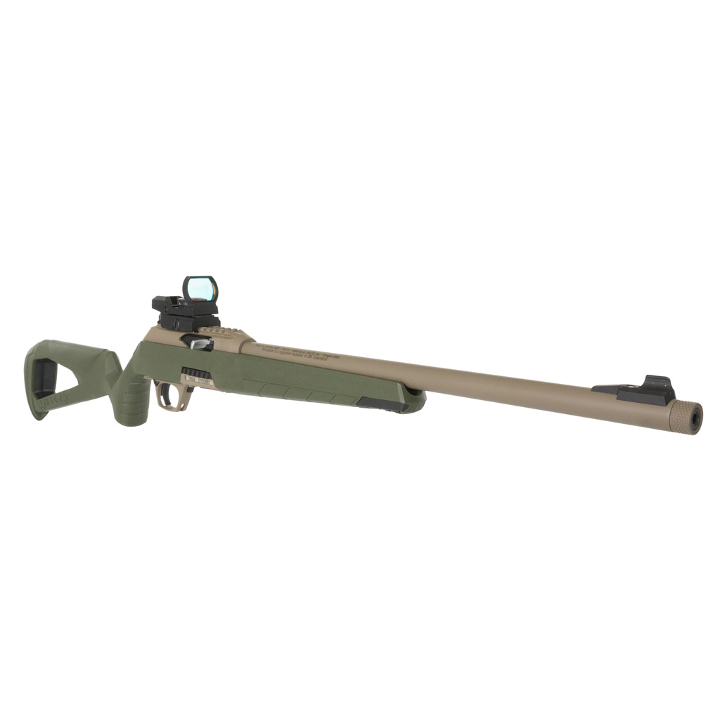 Winchester Wildcat Combo Rifle 22 LR. 16.5 in. Tan & OD Green with Reflex Sight - Image 2