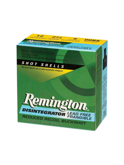 Disintegrator 12 Gauge 2 3/4'' 00 Buckshot 8 Pellets (3 DRAM EQ.)