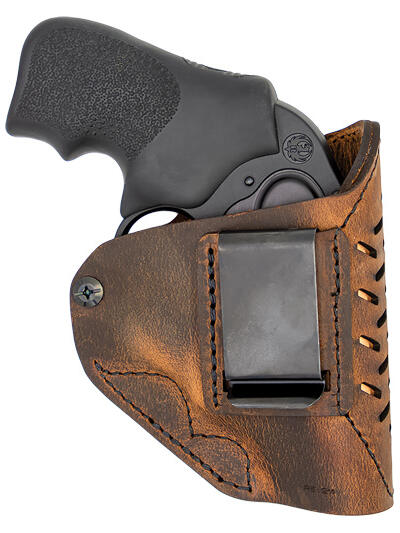 VERSACARRY REVOLVER HOLSTR IWB - RH S&W J FRAMES 2" BROWN/BLACK