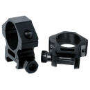UTG RINGS 30MM LOW PROFILE - MATTE BLACK PICATINNY/WEAVER