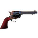 Traditions Firearms SAT73-048 1873 Single Action Revolver .357 Mag 6 Rounds 5.5" Case Hardened/Oversized Walnut Grip