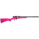 SAV RASCAL FV-SR 22LR 16 HVY TB NS PINK STOCK