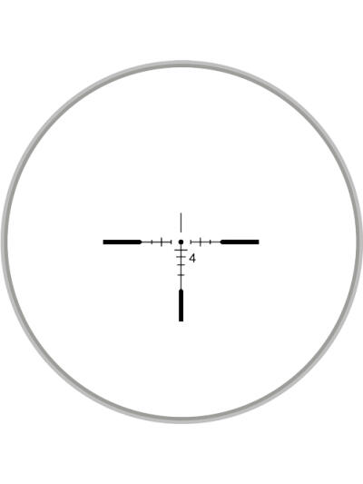 UTG SCOPE 1-8X28 30MM MRC/IE - BG4 RETICLE W/ACCU-SYNC RINGS