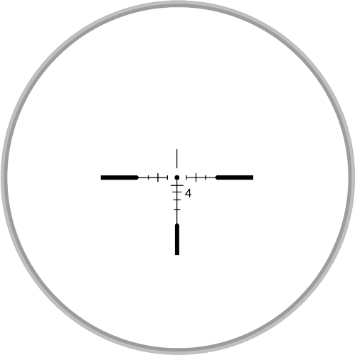 UTG SCOPE 1-8X28 30MM MRC/IE - BG4 RETICLE W/ACCU-SYNC RINGS