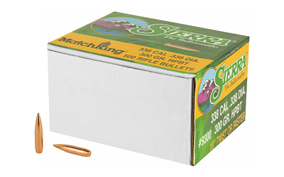 SIERRA MATCHKING .338 300GR 500CT