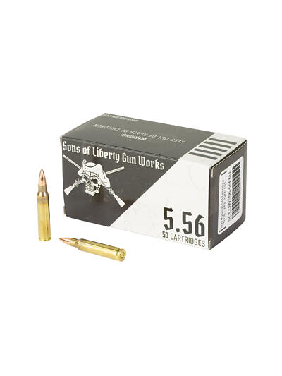 SOLGW 556NATO 55GR FMJ 50/1000