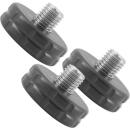 AXCEL STABILIZER WEIGHTS 1OZ - 1" DIAMETER BLACK NITRIDE 3PK