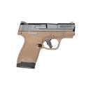 S&W SHIELD PLS 9MM 3.1" 13RD FDE/BLK