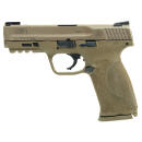 SW M&P9 M2.0 TRUGLO TFX 9MM 4.25 FDE NS NTS 17R