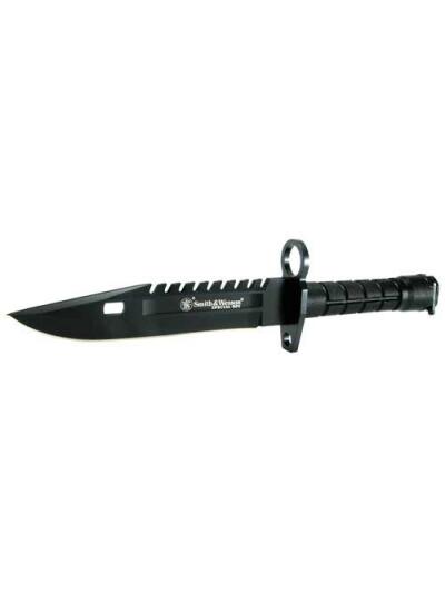 S&W BAYONET SPECIAL OPS M-9 - 7.8" FIXED BLADE BLACK