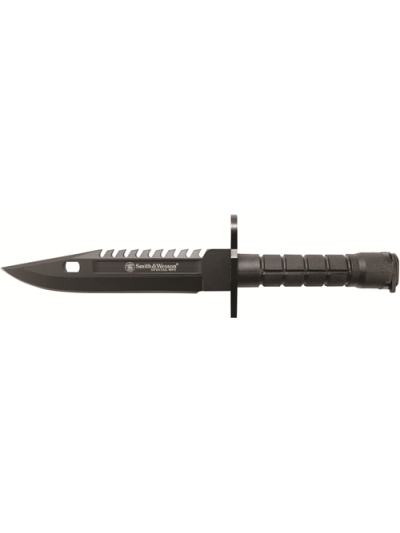 8 in Special Ops M-9 Bayonet Special Force Knife/Black Polymer Scabbard