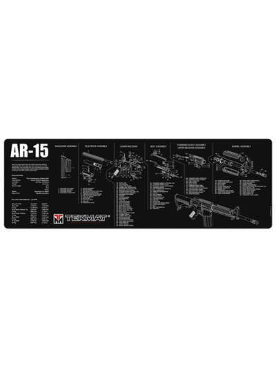 TEKMAT GUN CLEANING MAT AR15 BLACK