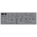 TEKMAT GUN CLEANING MAT AR15 GREY