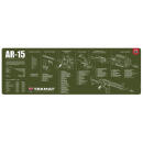 TEKMAT GUN CLEANING MAT AR-15 OLIVE DRAB