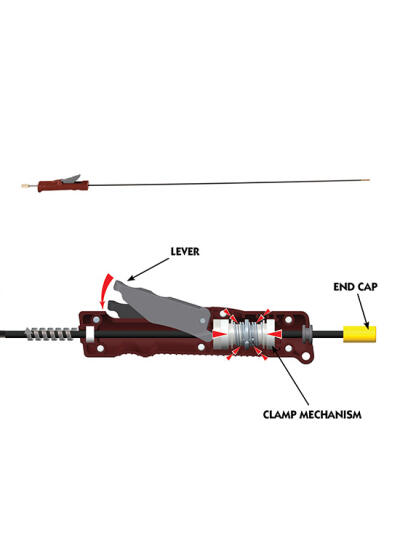 TIPTON MAX FORCE CARBON FIBER CLEANING ROD 17/20