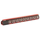 UTG PRO M-LOK 15"SSLM 2TN RL BLK/RD