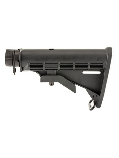UTG 6-POS STK ASSEMBLY MIL-SPEC BLK