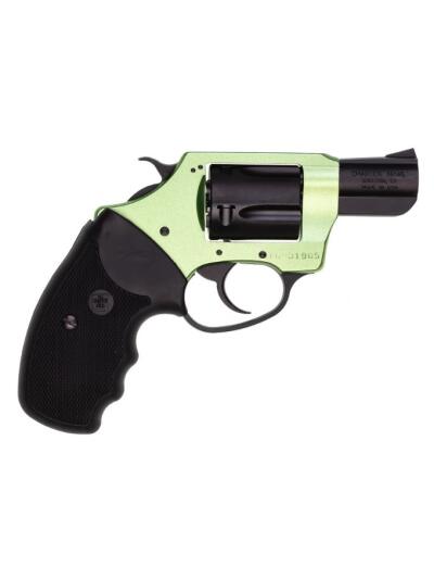 CHARTER ARMS SHAMROCK .38 SPL. ALUMINUM 5 SHOT 2IN FIXED STANDARD GREEN BLACK PASSIVATE 53844