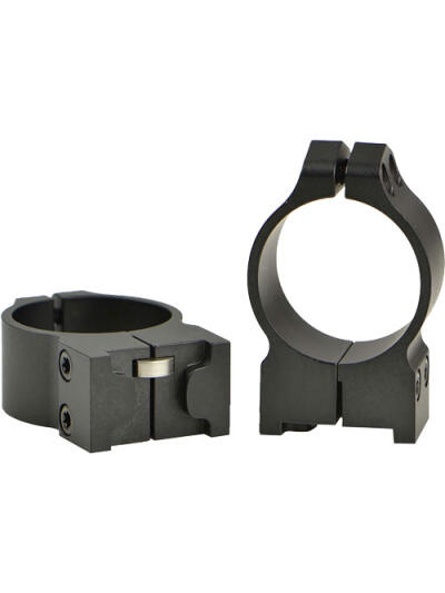 WARNE RINGS 30MM RUGER MEDIUM - NO.1/MINI14/BLACKHAWK MATTE