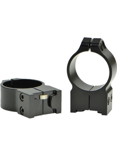 WARNE RINGS 30MM RUGER HIGH - NO.1/MINI14/BLACKHAWK MATTE