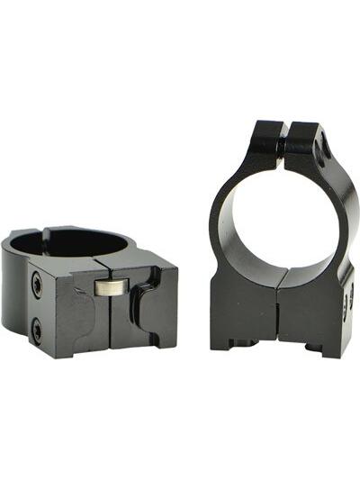 WARNE RINGS 1" RUGER MEDIUM - NO.1/MINI14/BLACKHAWK MATTE