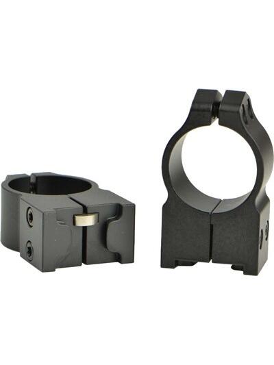 WARNE RINGS 1" RUGER HIGH - NO.1/MINI14/BLACKHAWK MATTE
