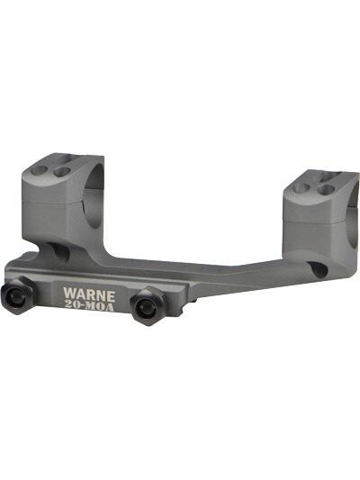 WARNE X-SKEL MOUNT 1" 20MOA - PICATINNY TACTICAL GRAY