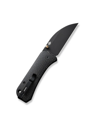 WEKNIFE Banter Wharncliffe Thumb Stud Knife Micarta Handle