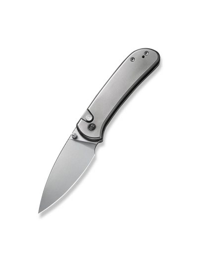 WEKNIFE Qubit Thumb Stud & Button Lock Knife Titanium Handle