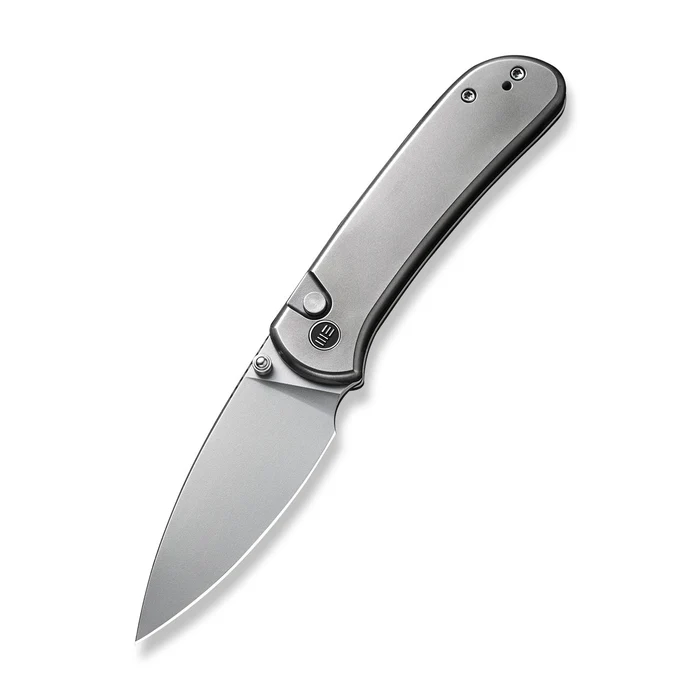 WEKNIFE Qubit Thumb Stud & Button Lock Knife Titanium Handle