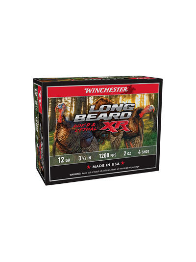 WIN LB XR TRKY 12GA 3.5" #4 2OZ 10/1
