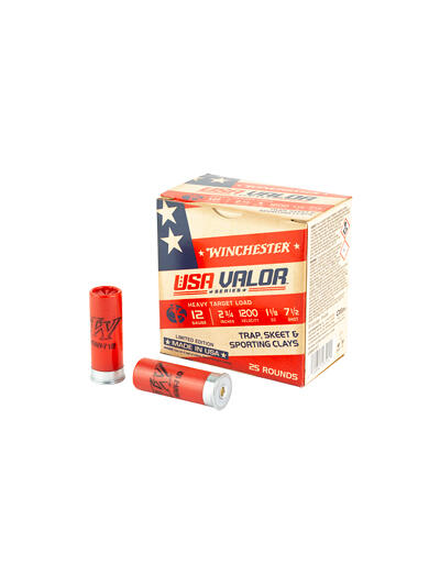 WIN USA VALOR 12GA 2.75" #7.5 25/250