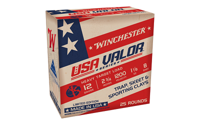 WIN USA VALOR 12GA 2.75" #8 25/250