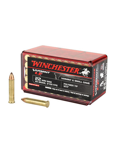 WIN VARMINT LF 22WMR 25GR NTX 50/