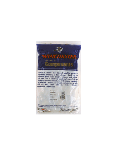 WINCHESTER UNPRIMED CASES 45 - COLT 100 PACK 20PK/CS
