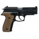 ZAS CZ999 9MM 4.25 HAND ENGRAVED WITH CASE BLUED