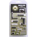 GUNTEC AR15 LOWER PARTS KIT - AMBI W/O GRIP & TRIGGER GROUP
