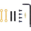 GUNTEC AR15 ANTI ROTATION - PIN SET ANODIZED GOLD