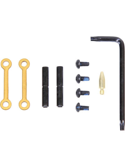 GUNTEC AR15 ANTI ROTATION - PIN SET ANODIZED GOLD