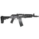 Zastava Arms ZPAP85 5.56 NATO Semi-Auto Pistol 10.5" 30+1 ZP85556TAB Wood Hand Guard Blued W/ SBA3 Brace
