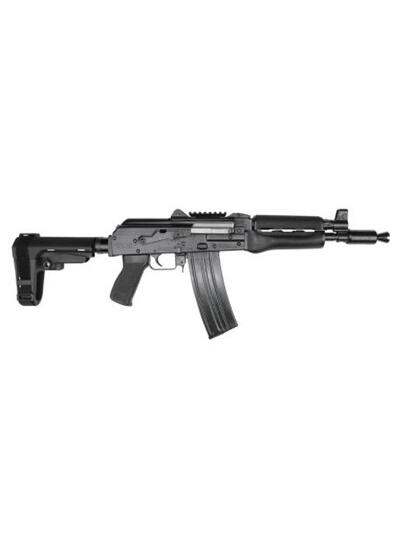 Zastava Arms ZPAP85 5.56 NATO Semi-Auto Pistol 10.5" 30+1 ZP85556TAB Wood Hand Guard Blued W/ SBA3 Brace