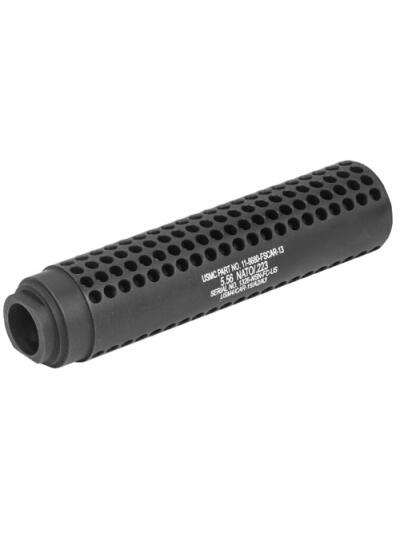 GUNTEC AR15 FAKE SUPPRESSOR - SOCOM STYLE 1/2X28 TPI BLACK