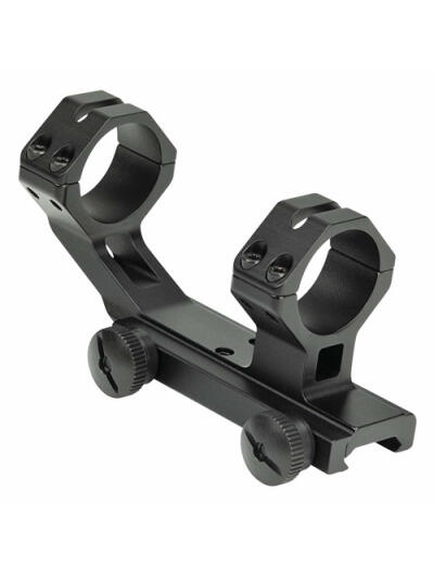THUMB-NUT SPR OPTICS MOUNT - MATTE BLACK, 1"