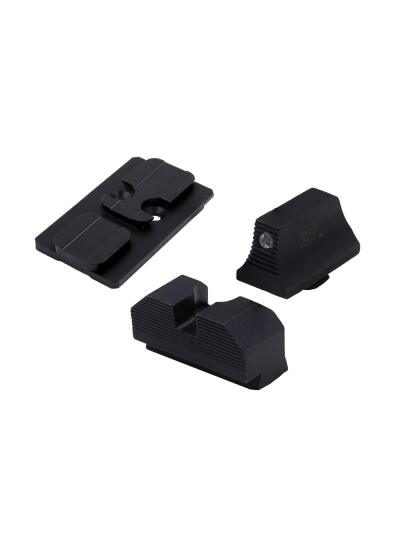 XS Sights Glock MOS Optic Mount Bundle for Glock ACRO Tritium Black