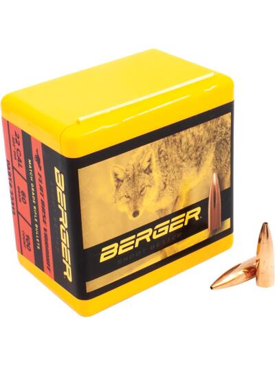 Berger Match Grade Varmint Bullets .22 cal .224" 60 gr FB Varmint 100/ct