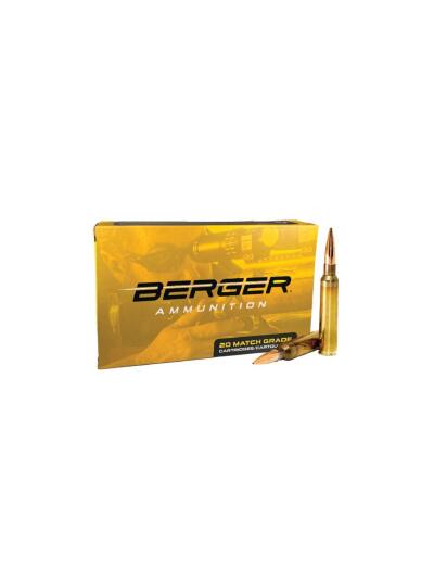Berger Hybrid Target Rifle Ammunition .300 PRC 215gr OTM 2940 fps 20/ct